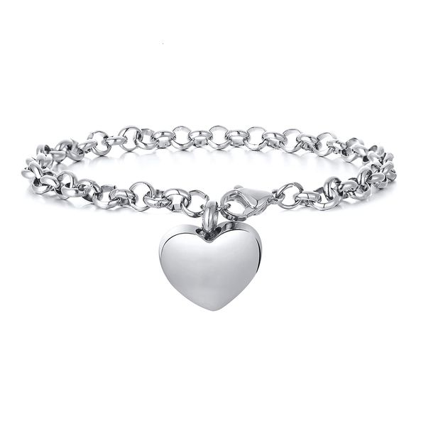charm bracelets ash urn stainless steel cremation funeral bangle for ashes 230410, Golden;silver
charm bracelets ash urn stainless steel cremation funeral bangle for ashes 230410, Golden;silver