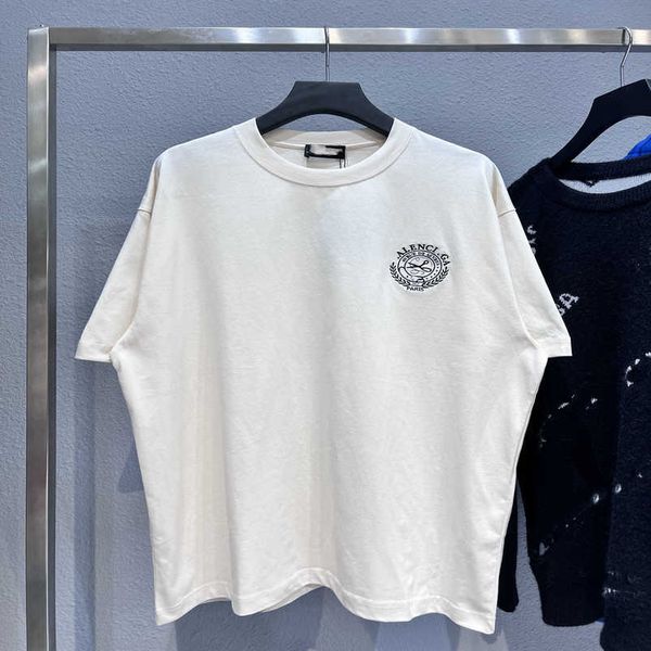 2023 new designer womens t shirt high-end shirt high edition 2023 summer family chest scissors wheat ear embroidery couple sleeve t-shirt, White;black
2023 new designer womens t shirt high-end shirt high edition 2023 summer family chest scissors wheat ear embroidery couple sleeve t-shirt, White;black