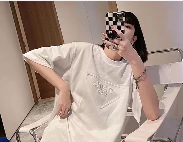 designer t shirt spring/summer letter buoy casual loose couple short sleeve t-shirt 100% cotton, White
designer t shirt spring/summer letter buoy casual loose couple short sleeve t-shirt 100% cotton, White