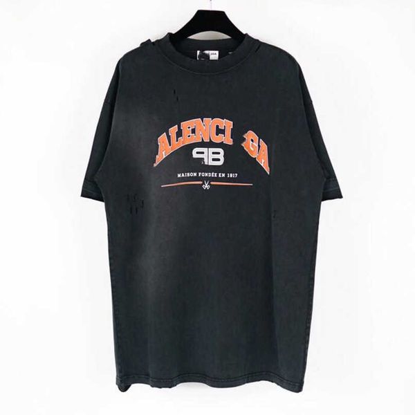 designer summer women t shirt shirt high edition 2023 summer scissors damaged hole wash old sleeve t-shirt, White;black
designer summer women t shirt shirt high edition 2023 summer scissors damaged hole wash old sleeve t-shirt, White;black