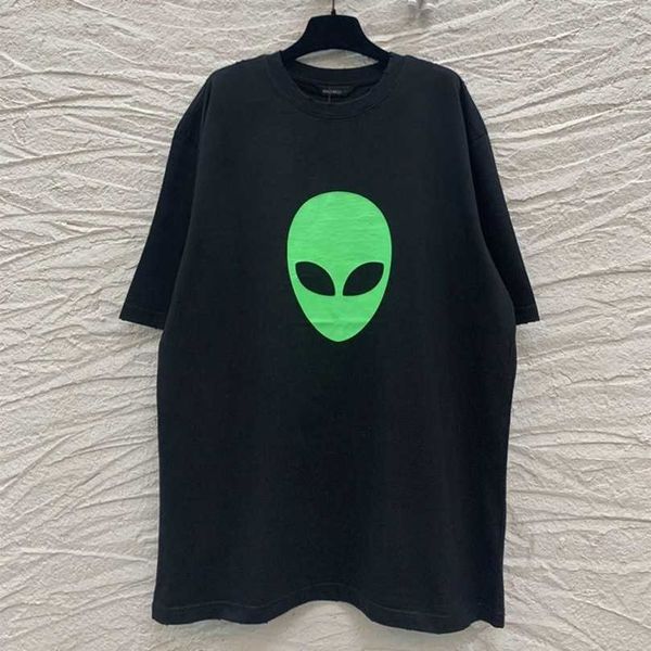 designer women's clothing 20% off shirt high version correct classic nightlight alien t-shirt couple's same style, White
designer women's clothing 20% off shirt high version correct classic nightlight alien t-shirt couple's same style, White
