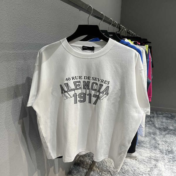 designer new women t shirt shirt high version front 1917 tear glue crack effect casual t-shirt sleeve, White
designer new women t shirt shirt high version front 1917 tear glue crack effect casual t-shirt sleeve, White