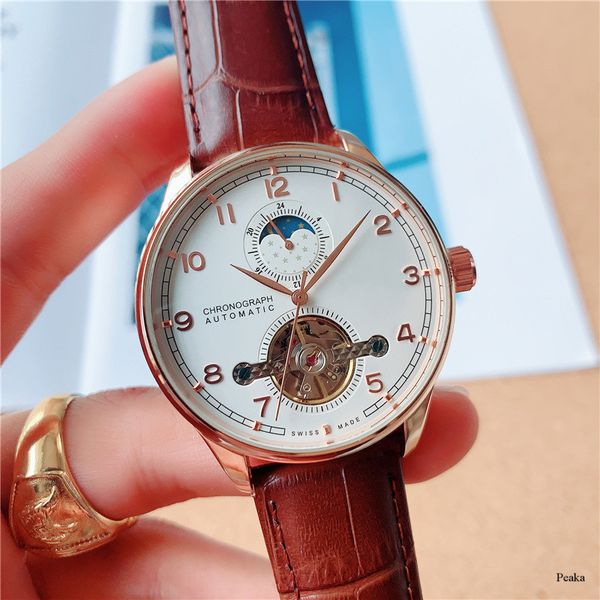 popular tourbillon fashion exquisite business people preferred 43mm dial mechanical watch, Slivery;golden
popular tourbillon fashion exquisite business people preferred 43mm dial mechanical watch, Slivery;golden