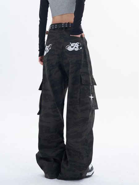 women's pants s houzhou y2k retro camouflage cargo pant hip hop streetwear star embroidery oversize baggy wide leg trouser female vinta, Black;white
women's pants s houzhou y2k retro camouflage cargo pant hip hop streetwear star embroidery oversize baggy wide leg trouser female vinta, Black;white