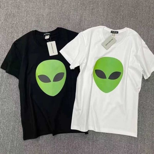 2023 womens designer t shirt tracksuit shirt alien pattern printed sleeve spring/summer 2023 t-shirt, White;black
2023 womens designer t shirt tracksuit shirt alien pattern printed sleeve spring/summer 2023 t-shirt, White;black