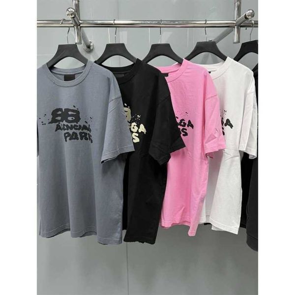 2023 new designer womens t shirt high-end shirt year high edition 23ss hand painted graffiti speckle print sleeve loose os version t-shirt, White
2023 new designer womens t shirt high-end shirt year high edition 23ss hand painted graffiti speckle print sleeve loose os version t-shirt, White
