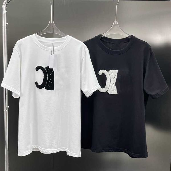 luxury designer women t shirt 2023 summer high edition family relaxed simple versatile couple crew neck sleeve t-shirt, White
luxury designer women t shirt 2023 summer high edition family relaxed simple versatile couple crew neck sleeve t-shirt, White