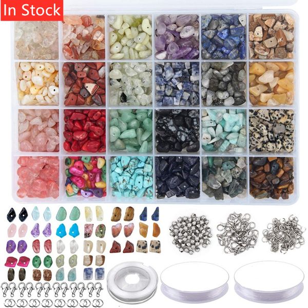 other 1323pcs irregular gemstone beads kit with spacer lobster clasps elastic jump rings for diy jewelry making supplies 230410
other 1323pcs irregular gemstone beads kit with spacer lobster clasps elastic jump rings for diy jewelry making supplies 230410