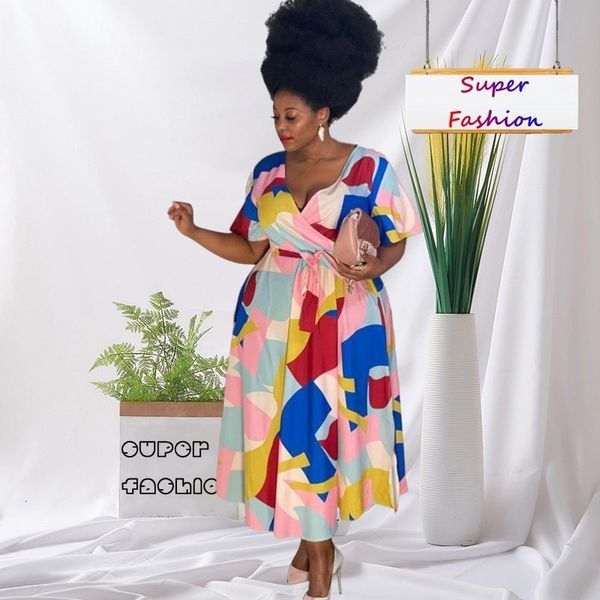 plus size dresses wsfec l 4xl 2023 spring summer fashion size women clothing colorful bandage short sleeve casual long dress 230410, Black
plus size dresses wsfec l 4xl 2023 spring summer fashion size women clothing colorful bandage short sleeve casual long dress 230410, Black