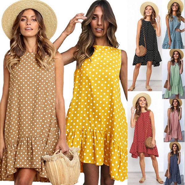 casual dresses jocoo jolee summer chiffon dress women polka dot ruffles mini dress casual beach party dress street short sundress vestidos 2, Black;gray
casual dresses jocoo jolee summer chiffon dress women polka dot ruffles mini dress casual beach party dress street short sundress vestidos 2, Black;gray