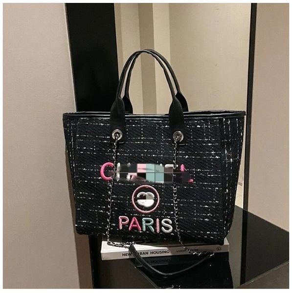 designer bags handbags tote bag channel chain bags beach women luxury fashion knitting purse shoulder large capacity canvas shopping bag 43c
designer bags handbags tote bag channel chain bags beach women luxury fashion knitting purse shoulder large capacity canvas shopping bag 43c