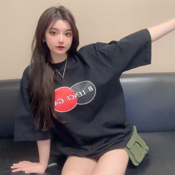designer new women t shirt shirt correct version family front circle letter mastercard online red same loose sleeve t-shirt, White;black
designer new women t shirt shirt correct version family front circle letter mastercard online red same loose sleeve t-shirt, White;black