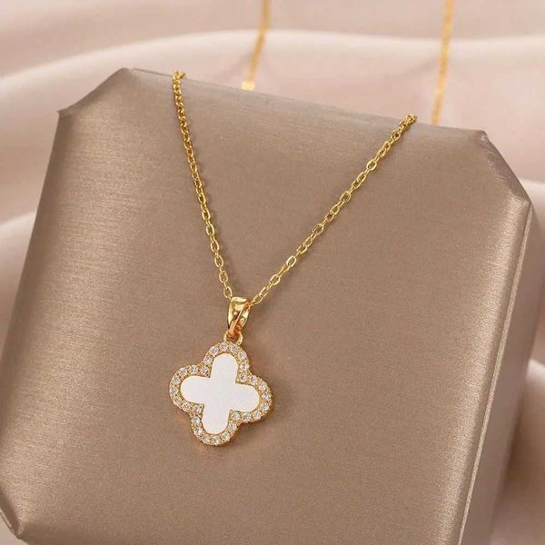 van clover necklace four leaf chain jewelry 925 silver lucky four leaf grass feminine light luxury ins cool red sided collar chain gifts
van clover necklace four leaf chain jewelry 925 silver lucky four leaf grass feminine light luxury ins cool red sided collar chain gifts