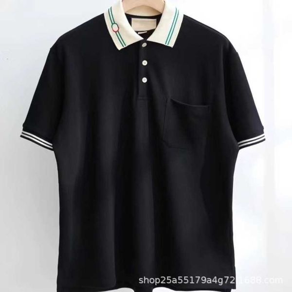 2023 new designer womens t shirt high-end shirt the correct version of interlock style beaded double embroidered polo clothes for men women, White;black
2023 new designer womens t shirt high-end shirt the correct version of interlock style beaded double embroidered polo clothes for men women, White;black