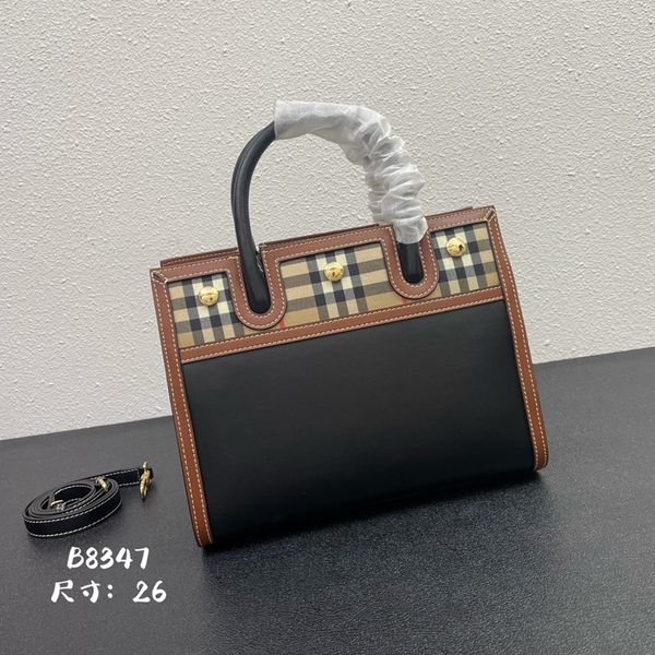 retro handbag designer title bag lady tote bag two-color leather rivet design check pattern cut piece fashion shoulder bag luxury crossbody
retro handbag designer title bag lady tote bag two-color leather rivet design check pattern cut piece fashion shoulder bag luxury crossbody