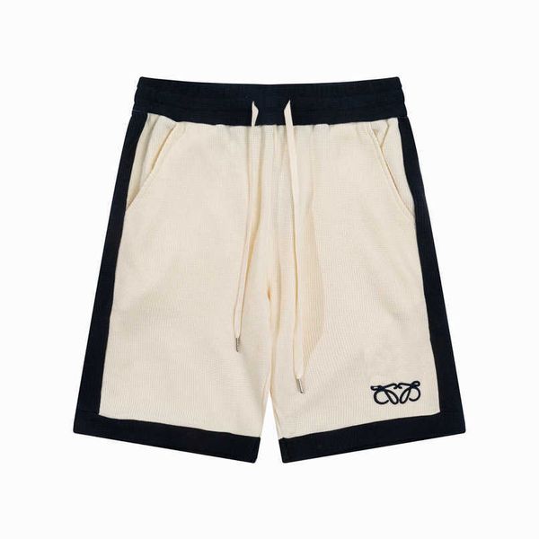 designer summer women t shirt shirt high edition 23 luo ss spliced embroidery waffle checker capris matching couple shorts trend, White;black
designer summer women t shirt shirt high edition 23 luo ss spliced embroidery waffle checker capris matching couple shorts trend, White;black