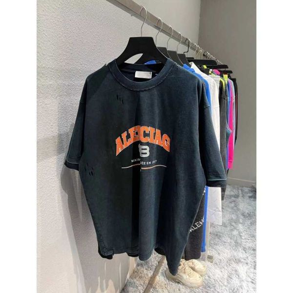 2023 new women's tshirt shirt edition bhome scissors letter 1917 perforated print sleeve loose t-shirt, White;black
2023 new women's tshirt shirt edition bhome scissors letter 1917 perforated print sleeve loose t-shirt, White;black