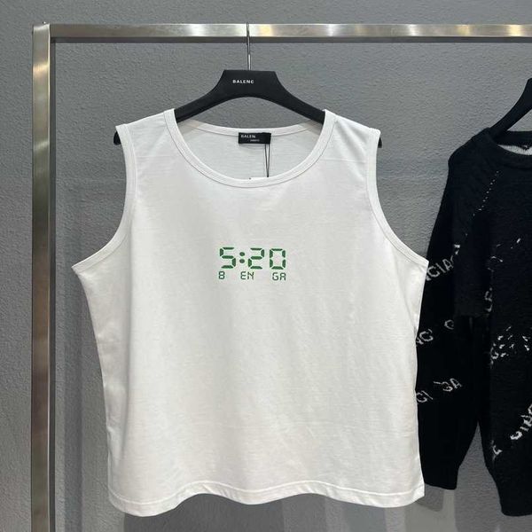 2023 womens designer t shirt tracksuit shirt high edition 520 exclusive digital clock glow letter print ins casual versatile tank t-shirt, Black
2023 womens designer t shirt tracksuit shirt high edition 520 exclusive digital clock glow letter print ins casual versatile tank t-shirt, Black