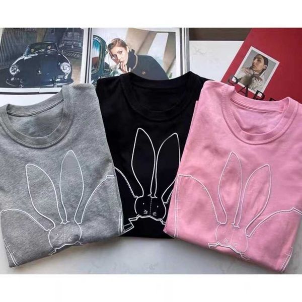designer women's clothing 20% off shirt family 2023 style chest patch embroidery rabbit round neck sleeve men loose casual t-shirt wome, White
designer women's clothing 20% off shirt family 2023 style chest patch embroidery rabbit round neck sleeve men loose casual t-shirt wome, White