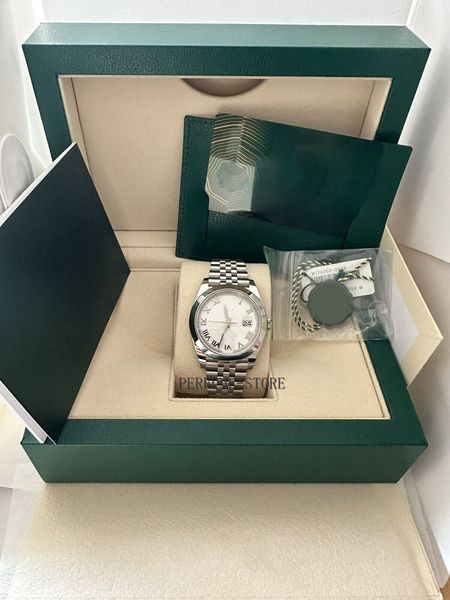 box papers high-quality watch new datejust 41mm jubilee - model 126300 2023 bracelet mechanical automatic men watches waterproof, Slivery;brown
box papers high-quality watch new datejust 41mm jubilee - model 126300 2023 bracelet mechanical automatic men watches waterproof, Slivery;brown