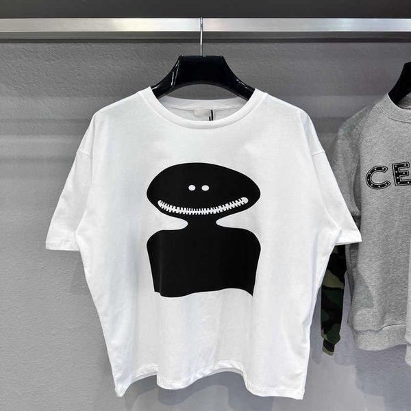 womens designer t shirt high edition summer front 16 letter embroidery os drop shoulder loose version t-shirt sleeve, White
womens designer t shirt high edition summer front 16 letter embroidery os drop shoulder loose version t-shirt sleeve, White