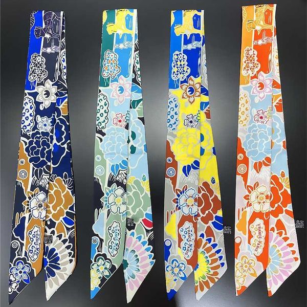 2023 spring and autumn new silk thin narrow bag scarf binding small long handle hair band ribbon, Black;purple
2023 spring and autumn new silk thin narrow bag scarf binding small long handle hair band ribbon, Black;purple