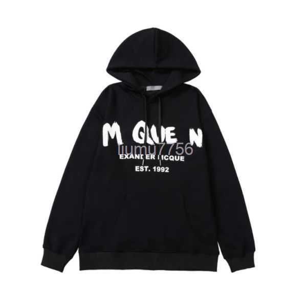 designer men hoodie pullover fashion women mcqueen sweatshirts streetwear loose hoodies lovers clothing woman letter t3u0, Black
designer men hoodie pullover fashion women mcqueen sweatshirts streetwear loose hoodies lovers clothing woman letter t3u0, Black