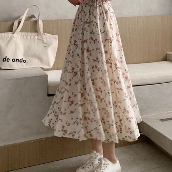 skirts vintage flower print a-line pleated long leather summer women's street clothing brushed elastic waist midi ski 230410, Black
skirts vintage flower print a-line pleated long leather summer women's street clothing brushed elastic waist midi ski 230410, Black