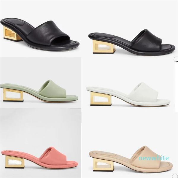 heel luxurys fendyity gold women sandal slipper heel baguette black leather slides sculptural heel baguette comfort shoes 35-42 957y
heel luxurys fendyity gold women sandal slipper heel baguette black leather slides sculptural heel baguette comfort shoes 35-42 957y