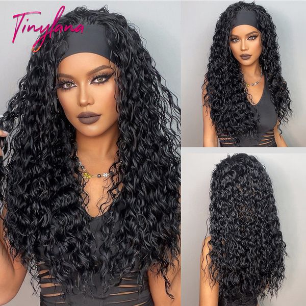 synthetic wigs curly headband natural black long womens wig deep water wave bohemian hair for women fake 230410
synthetic wigs curly headband natural black long womens wig deep water wave bohemian hair for women fake 230410