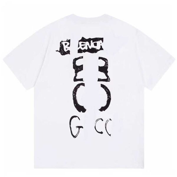 womens designer t shirt tracksuit shirt sleeve round neck t-shirt loose front back lettering versatile tee top, White;black
womens designer t shirt tracksuit shirt sleeve round neck t-shirt loose front back lettering versatile tee top, White;black