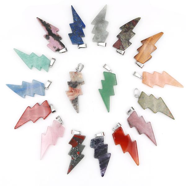 natural stone lightning pendant charms reiki healing quartz crystal mixed necklace fashion beads for jewelry making, Bronze;silver
natural stone lightning pendant charms reiki healing quartz crystal mixed necklace fashion beads for jewelry making, Bronze;silver
