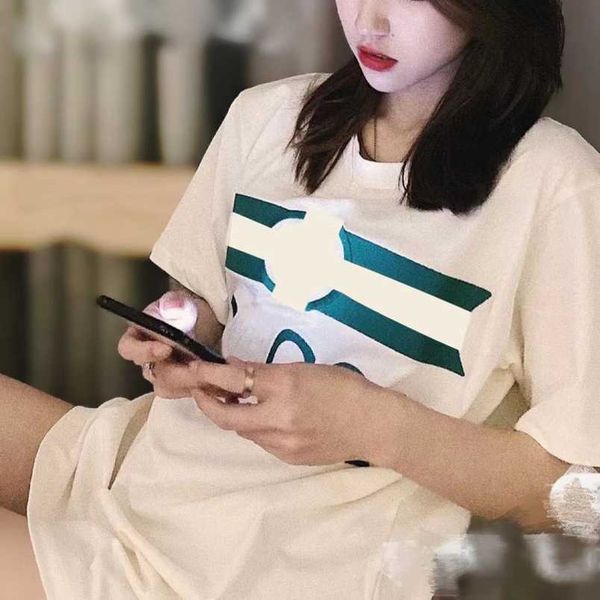 womens designer t shirt tracksuit differentiation market trends versatile embroidery sleeve t-shirt loose tee, White;black
womens designer t shirt tracksuit differentiation market trends versatile embroidery sleeve t-shirt loose tee, White;black