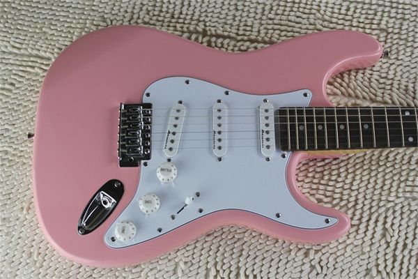 custom shop pink st electric guitar rosewood fingerboard strat tremolo bridge whammy bar standard tuners hss pickups
custom shop pink st electric guitar rosewood fingerboard strat tremolo bridge whammy bar standard tuners hss pickups