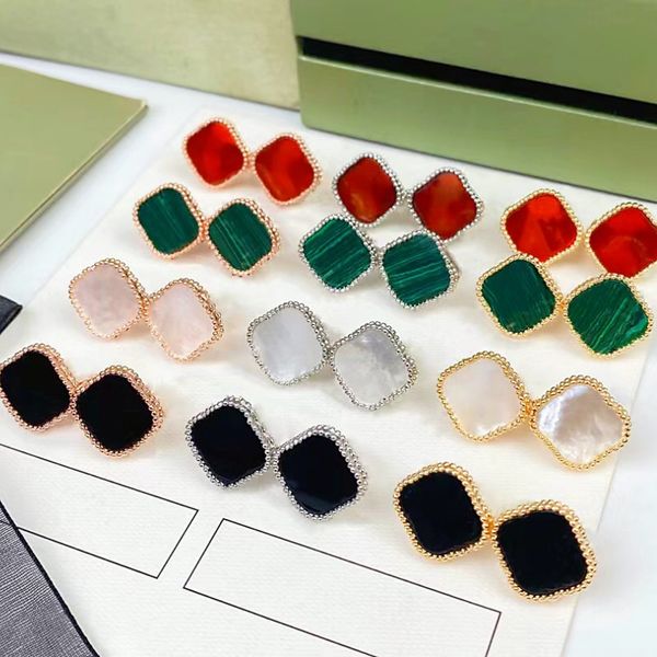 fashion classic gold earrings luxury earrings for women 18k colorful shell jewelry jewelry 316l stainless steel, White
fashion classic gold earrings luxury earrings for women 18k colorful shell jewelry jewelry 316l stainless steel, White