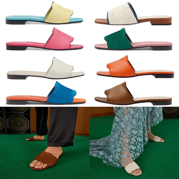 2023 slipper womens embroidered canvas designer slides slip on slippers girls leather genuine flat heel outside matching indoor slides woman, Black
2023 slipper womens embroidered canvas designer slides slip on slippers girls leather genuine flat heel outside matching indoor slides woman, Black