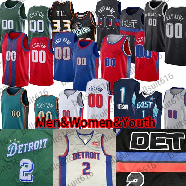 custom made basketball jersey jaden ivey saddiq bey bojan bogdanovic isaiah stewart jalen duren marvin detroits bagley iii alec burks men wo, Black;red
custom made basketball jersey jaden ivey saddiq bey bojan bogdanovic isaiah stewart jalen duren marvin detroits bagley iii alec burks men wo, Black;red