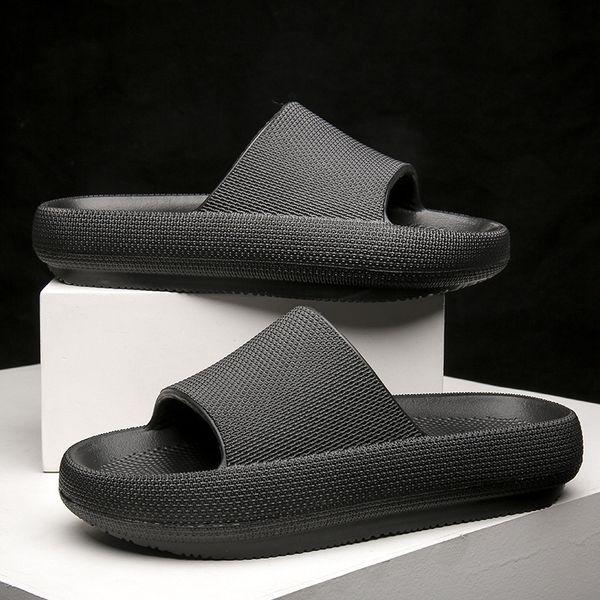 slippers men fashion soft sole eva indoor slides thick platform bathroom home woman sandals 2023 summer nonslip flip flops 230410, Black
slippers men fashion soft sole eva indoor slides thick platform bathroom home woman sandals 2023 summer nonslip flip flops 230410, Black