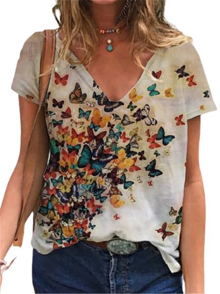 womens tshirt 3d butterfly printed womens tshirt short sleeved oversized summer tshirt loose casual womens vneck street tshirt 5xl 230410, White
womens tshirt 3d butterfly printed womens tshirt short sleeved oversized summer tshirt loose casual womens vneck street tshirt 5xl 230410, White