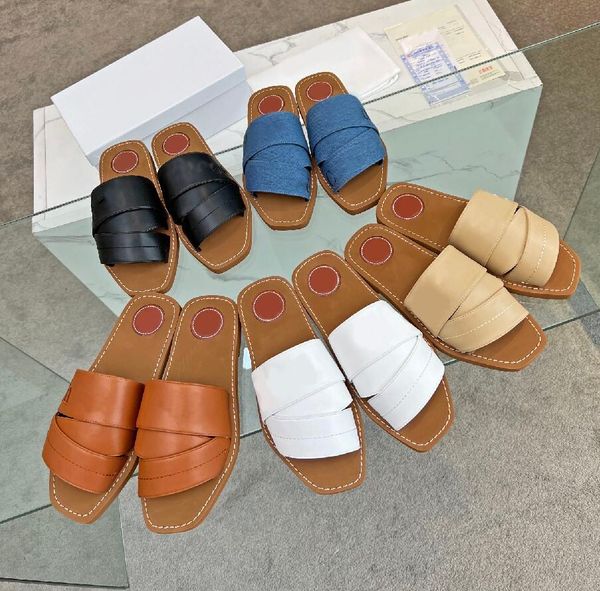 branded women woody mules low-heel slippers flat slipper designer lady lettering fabric outdoor leather sole slide sandal size 35--42, Black
branded women woody mules low-heel slippers flat slipper designer lady lettering fabric outdoor leather sole slide sandal size 35--42, Black