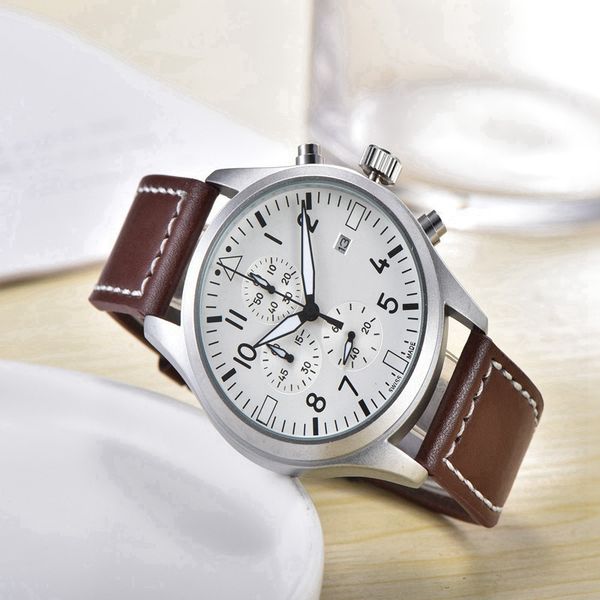 wrist watches for men 2023 mens watches all dials work quartz watch luxury brand chronograph clock iw fashion leather strap montre de luxe t, Slivery;golden
wrist watches for men 2023 mens watches all dials work quartz watch luxury brand chronograph clock iw fashion leather strap montre de luxe t, Slivery;golden