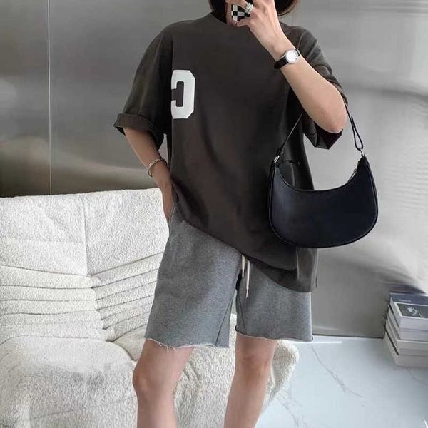 womens designer t shirt high edition 2023 summer basic classic simple letter print loose sleeve t-shirt, White
womens designer t shirt high edition 2023 summer basic classic simple letter print loose sleeve t-shirt, White