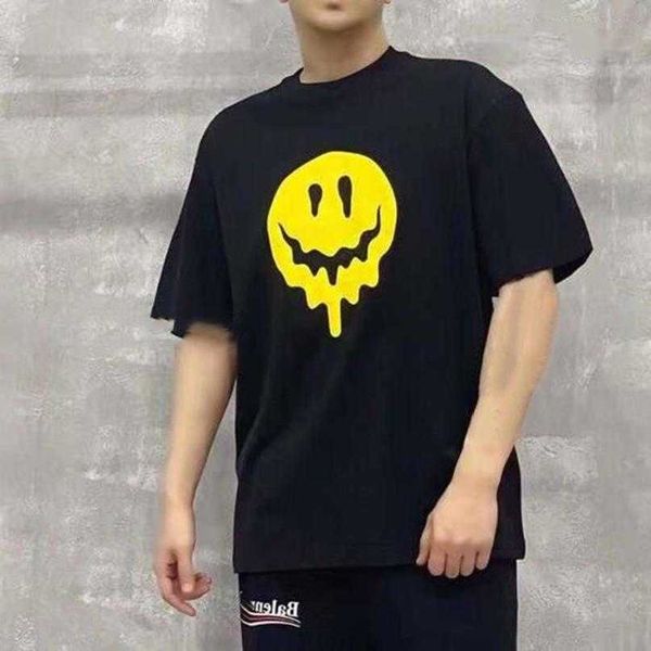 designer new women t shirt high version correct classic dissolved smiley face print ghost hand embroidery sleeve t-shirt, White
designer new women t shirt high version correct classic dissolved smiley face print ghost hand embroidery sleeve t-shirt, White