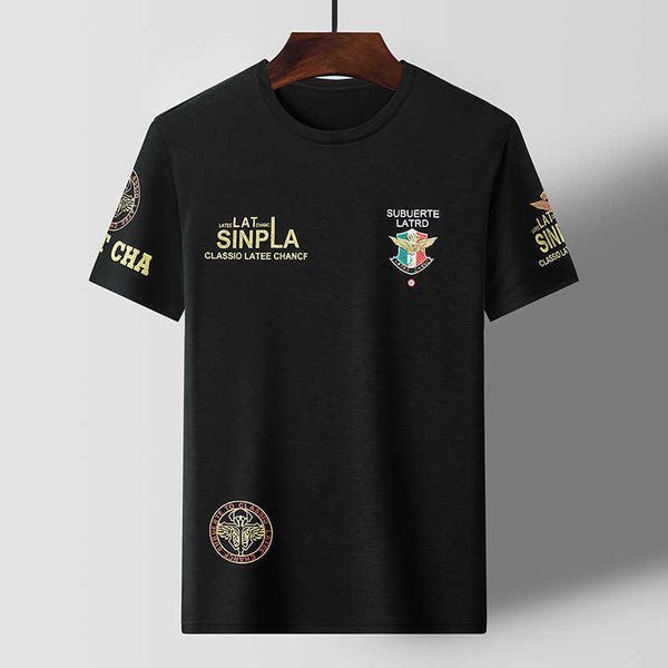men's t-shirts short sleeve t-shirt 2023 summer new print round neck youth pullover bottom, White;black
men's t-shirts short sleeve t-shirt 2023 summer new print round neck youth pullover bottom, White;black
