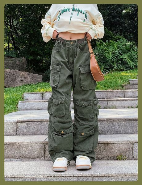 men's pants street harajuku style white multi pocket workwear men's autumn winter loose casual straight pants work men 230408, Black
men's pants street harajuku style white multi pocket workwear men's autumn winter loose casual straight pants work men 230408, Black