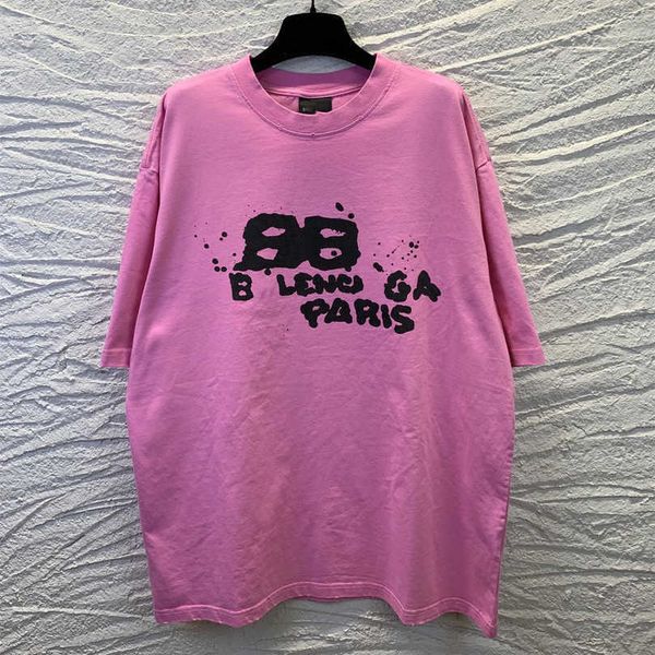 designer women's clothing 20% off shirt high edition handpainted graffiti letter print burnished sleeve t-shirt, White;black
designer women's clothing 20% off shirt high edition handpainted graffiti letter print burnished sleeve t-shirt, White;black