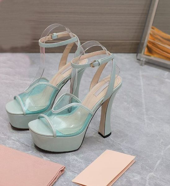 women's leather shoes, transparent water table sandals, flat bottomed summer high heels, 14cm shoes, genuine leather large soles, party, Black
women's leather shoes, transparent water table sandals, flat bottomed summer high heels, 14cm shoes, genuine leather large soles, party, Black