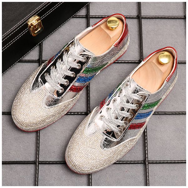 2023 luxury rhinestone designer men's shoes punk sneakers hip hop male casual platform shoes shiny flats zapatillas hombre, Black
2023 luxury rhinestone designer men's shoes punk sneakers hip hop male casual platform shoes shiny flats zapatillas hombre, Black