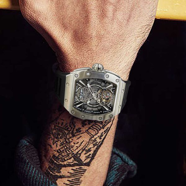 luxury milles richards watch men's mechanical watch men's wormhole concept mechanical tritium gas men's watch ten brand watch, Slivery;black
luxury milles richards watch men's mechanical watch men's wormhole concept mechanical tritium gas men's watch ten brand watch, Slivery;black
