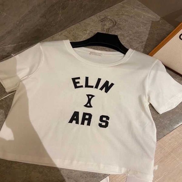 womens designer t shirt tracksuit shirt 2023 summer triumphal arch letter embroidery age reducing versatile fit sleeve t-shirt women, White
womens designer t shirt tracksuit shirt 2023 summer triumphal arch letter embroidery age reducing versatile fit sleeve t-shirt women, White